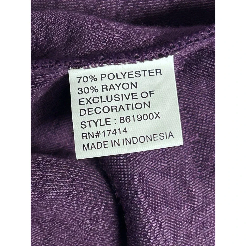 Miss Elaine Robe Size 2XL Purple Housecoat Lounge Sleep Cozy Grandma Plush Zip‎